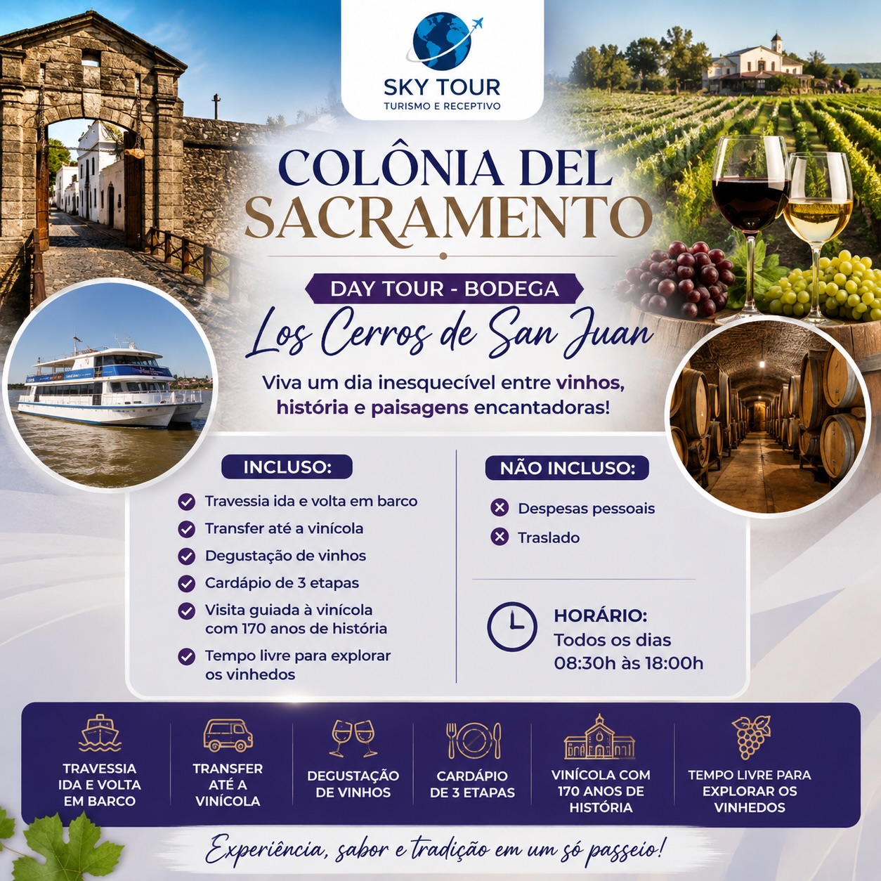 Colônia do Sacramento e Bodega