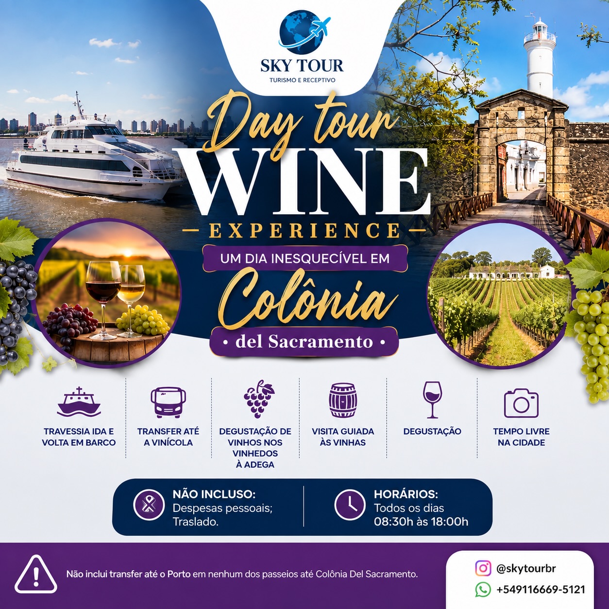 Wine Experience em Colônia do Sacramento